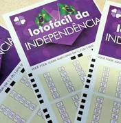 Lotofacil da independência tem 54 apostas com prêmio de R$ 4,2 milhões