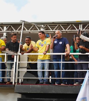 Flávio Bolsonaro e Alfredo cumprem agenda de campanha na Bahia, Ceará e Pernambuco