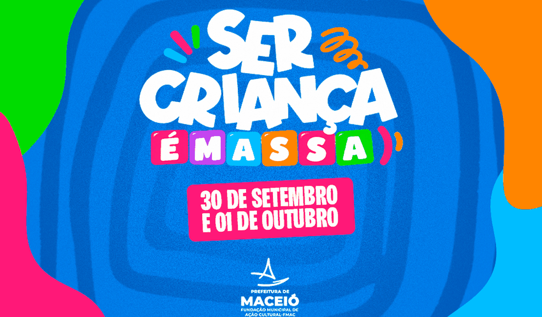Ser Criança É Massa leva música e diversão para diferentes pontos de Maceió