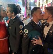 Militares viram réus após comentários homofóbicos por beijo gay em formatura da PM