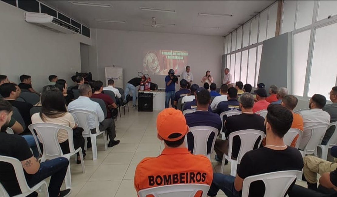 Treinamento forma a primeira Brigada de Incêndio do Comércio de Arapiraca