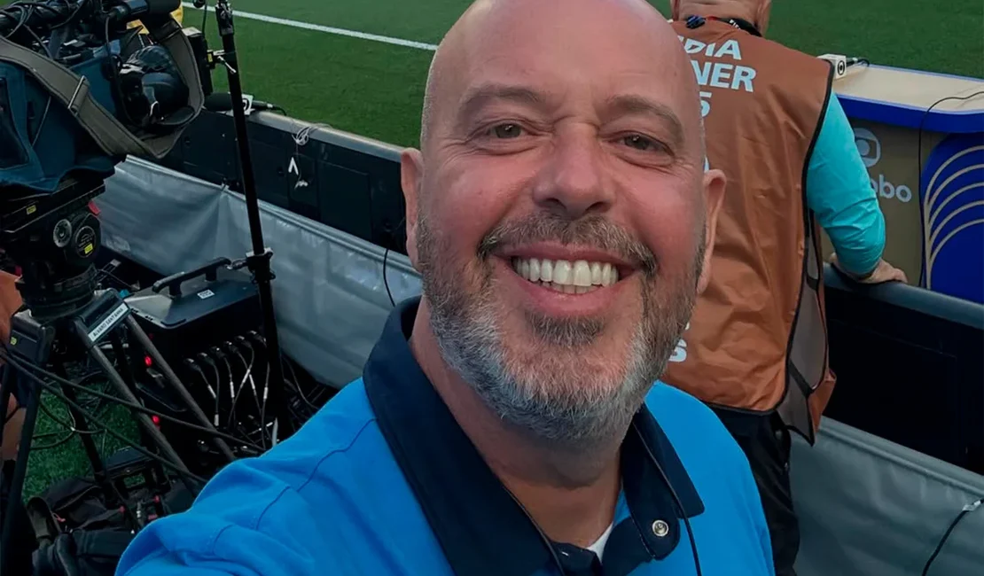 Alex Escobar deve voltar a cobertura da Copa na 6ª após receber alta