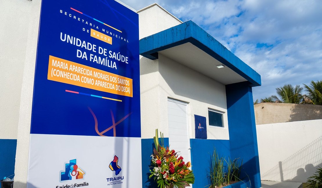 Prefeitura de Traipu entrega escola reformada e inaugura duas novas unidades de saúde