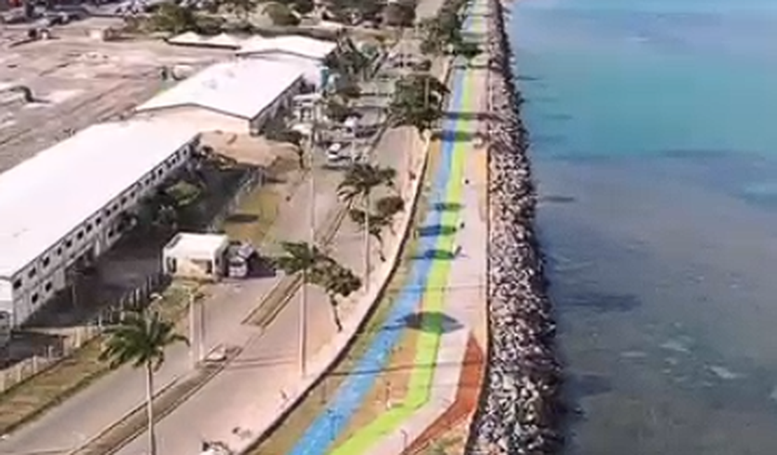 Primeira-dama de Maceió divulga abertura oficial da Orla do Porto em Maceió
