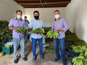 Emater inaugura Central do PAA em Jacuípe com a entrega de quase 10 toneladas de alimentos