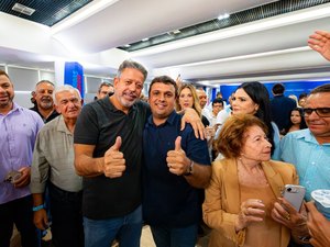 Prefeito Bebeto Barros prestigia lançamento da pré candidatura de Arthur Lira em Maceió