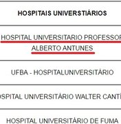 Hospital Universitário recebe cerca de R$ 80 mil para ampliação e qualificação de atendimento