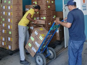 Nova remessa reforça estoque de medicamentos da Farmácia Central de Palmeira