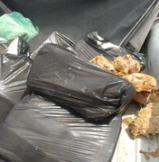 Vigilância Sanitária interdita pastelaria no Vergel e apreende 300 kg de produtos impróprios para consumo