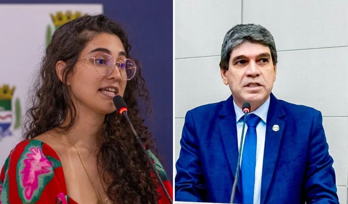 Teca Nelma é chamada de covarde por vereador que pede reconhecimento como ‘defensor da educação’