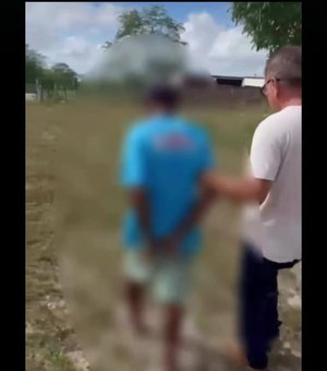 Acusado de estuprar enteada de 11 anos é preso na zona rural de Delmiro Gouveia
