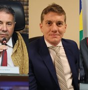 Márcio Roberto, Adivaldo Batista e Valter Acioly formam lista tríplice do TJAL