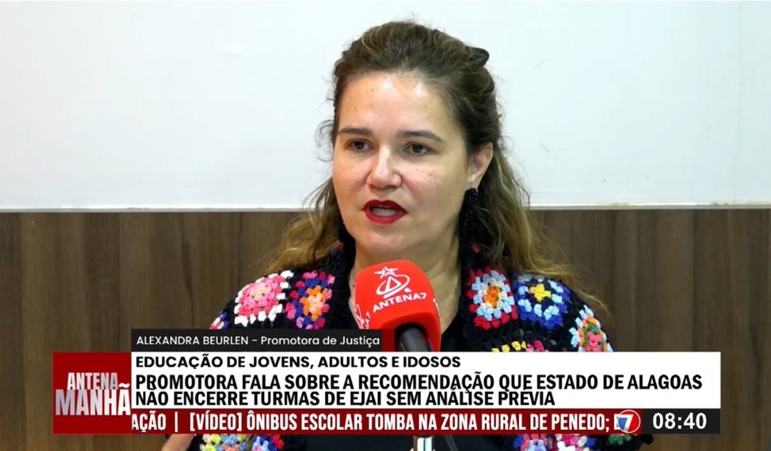 ‘Não podemos encerrar turmas só porque não têm alunos suficientes’, diz promotora sobre EJA