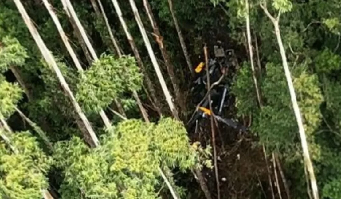Helicóptero desaparecido há 11 dias é encontrado em região de mata no interior de SP