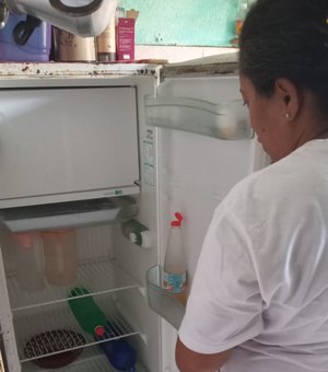 Arapiraquense pede ajuda de alimentos e fraldas para os netos