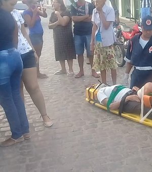 Colisão entre motocicletas deixa três pessoas feridas em Arapiraca