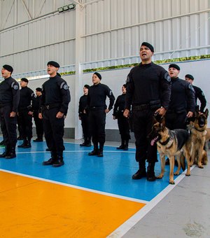 PM comemora um ano de criação da Companhia de Policiamento de Choque