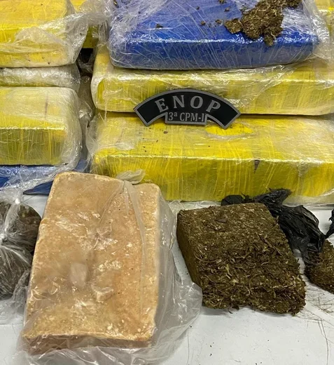 Polícia apreende mais de 16 kg de drogas em Coruripe