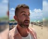 [Vídeo] Influenciador britânico se surpreende com valor cobrado em coco na praia de Maceió: 'Estou chocado'