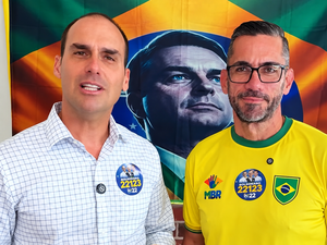 Nos EUA, Leonardo Dias se consolida como candidato da família Bolsonaro em Alagoas