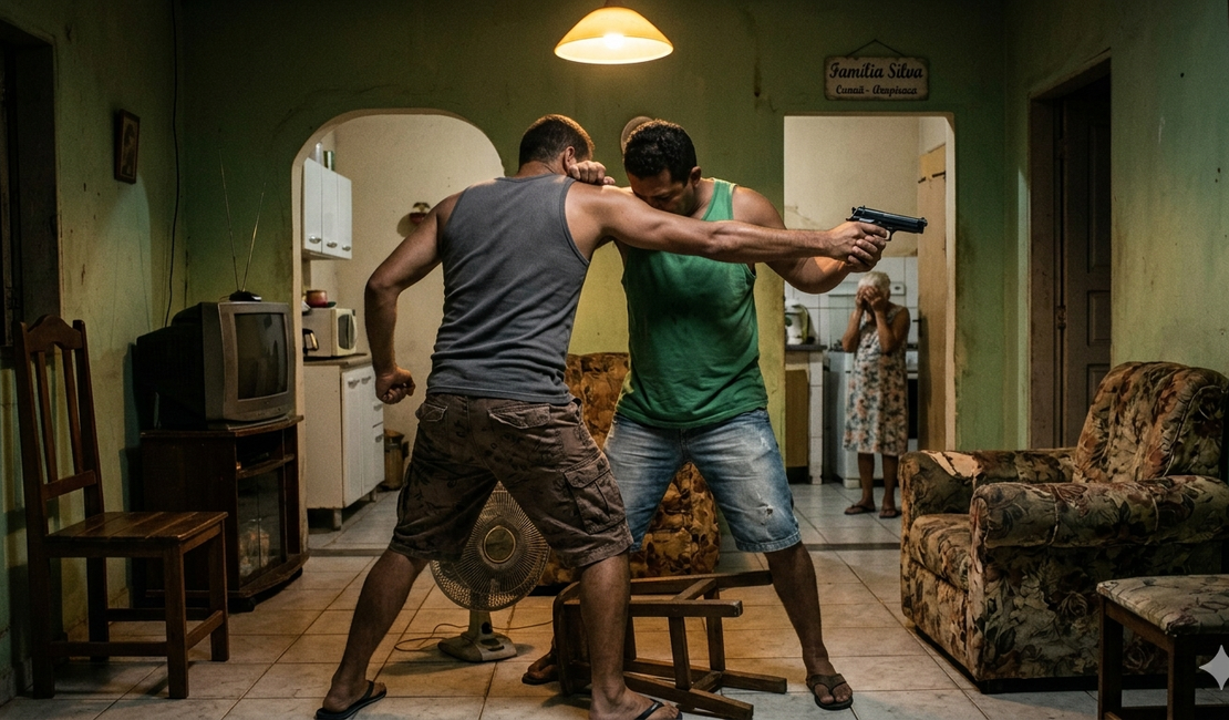 Irmão tenta atirar contra o outro durante briga, mas arma falha em Arapiraca