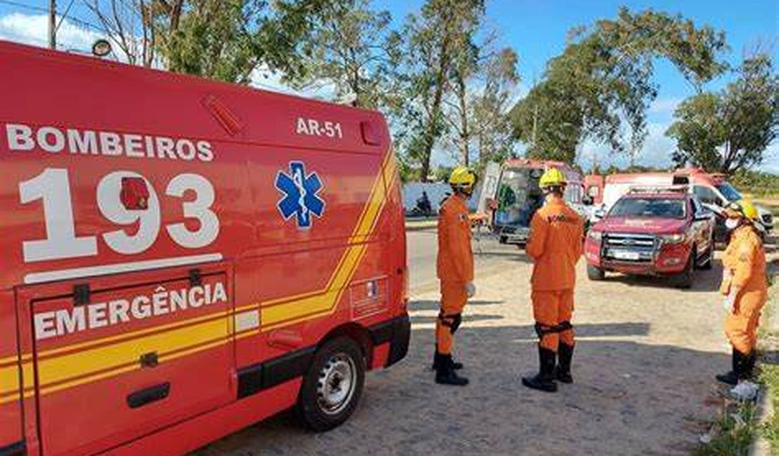 Acidente de trânsito deixa duas vítimas no centro de Maceió