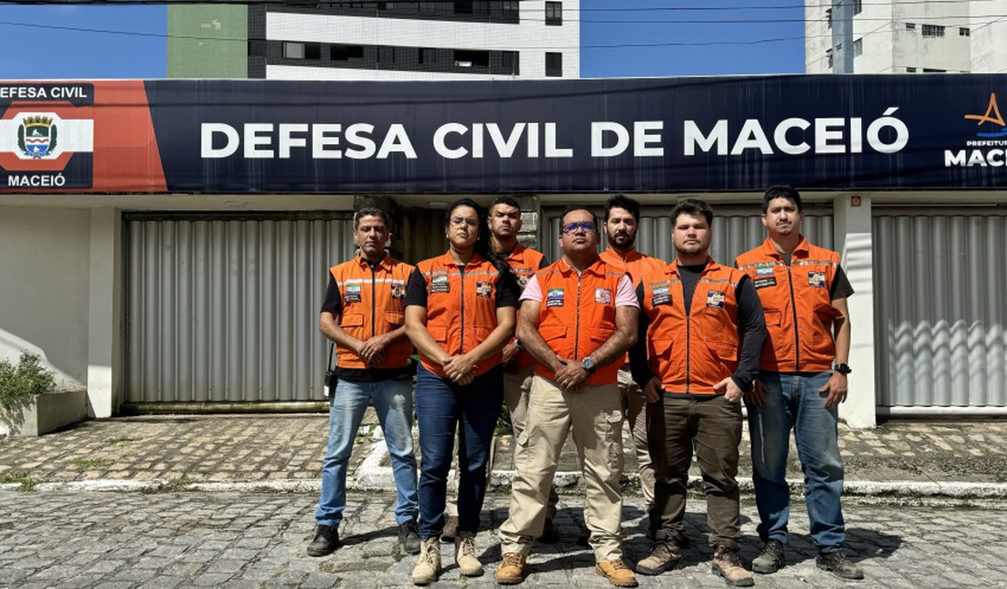 Agentes da Defesa Civil de Maceió integram Grupo de Apoio a Desastres do Brasil