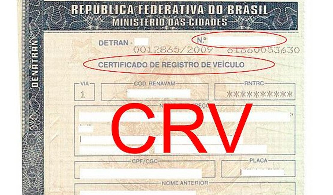 Perda de CRV: muda critério para registro de Boletim de Ocorrência
