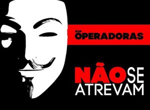 Em publicação no facebook, Anonymous ameaça governo caso limite de banda larga seja aprovado
