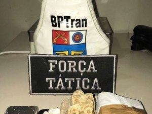 Reeducando é preso com maconha, crack e balança de precisão no Clima Bom