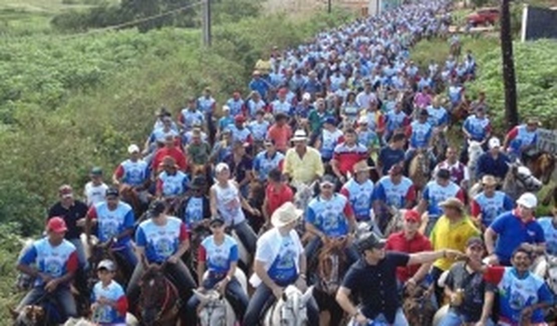 Maior cavalgada do interior acontece neste domingo em Lagoa da Canoa