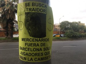 Torcida do Barcelona se revolta com Neymar e expõe : 'Traidor, mercenário' 