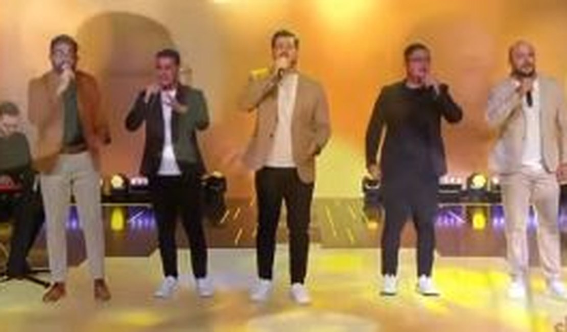 Banda arapiraquense Vocal Advento participa do Programa do Silvio Santos no SBT