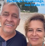 Mauro e Patrícia Naves parabenizam Japaratinga nas redes sociais