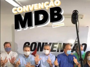Sem anunciar nome do vice, MDB oficializa candidatura de Alfredo Gaspar à prefeitura de Maceió