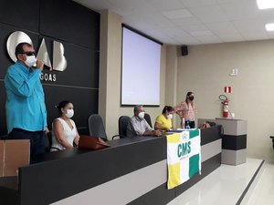 Deficiente visual é eleito o novo presidente do Conselho Municipal de Saúde de Arapiraca
