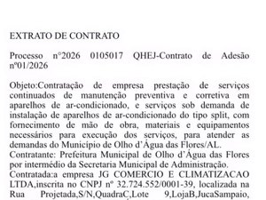 Prefeito do Sertão vai gastar mais de R$ 1,5 milhão para manutenção ar-condicionados