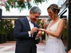 Natasha comemora dois anos de casamento com Bonner: “Dos dias mais felizes”