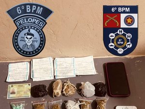 Homem movimenta R$ 38 mil com tráfico de drogas e é preso em Maragogi