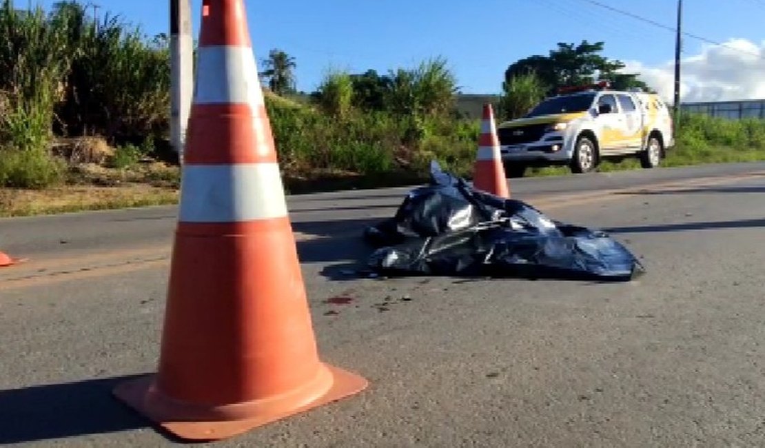 Pedestre morre após ser atropelado na rodovia AL 465 em Porto Calvo