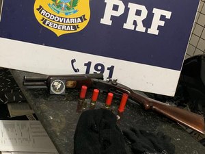 Assaltante morre durante troca de tiros com a PRF em Teotônio Vilela 