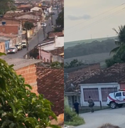 Moradores do Rio Largo registram troca de tiros entre policiais e criminosos; um suspeito ficou ferido