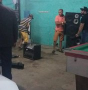 BPRv e MPE apreende equipamentos de som em São Miguel dos Campos