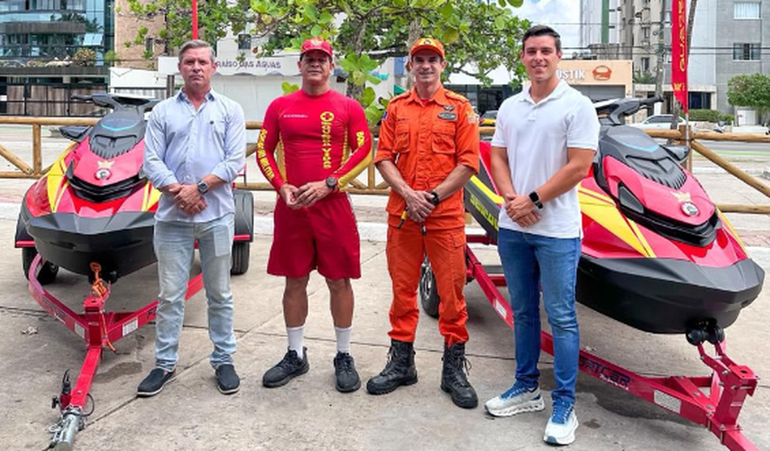 Emenda de Cabo Bebeto garante dois jet skis para o Corpo de Bombeiros de Alagoas