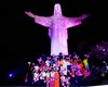 Cristo Redentor da Serra do Goití ficará iluminado na cor lilás a partir de segunda (3)