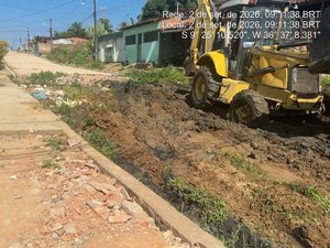 Obras da Prefeitura dos Índios avançam no conjunto José Maia Costa