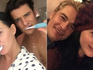 Katy Perry homenageia Orlando Bloom no aniversário do noivo