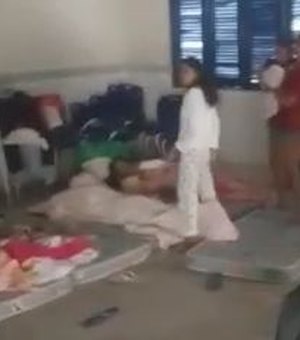 [Vídeo] Escolas de Arapiraca abrigam mais de 60 desabrigados, restante foi para casa de parentes