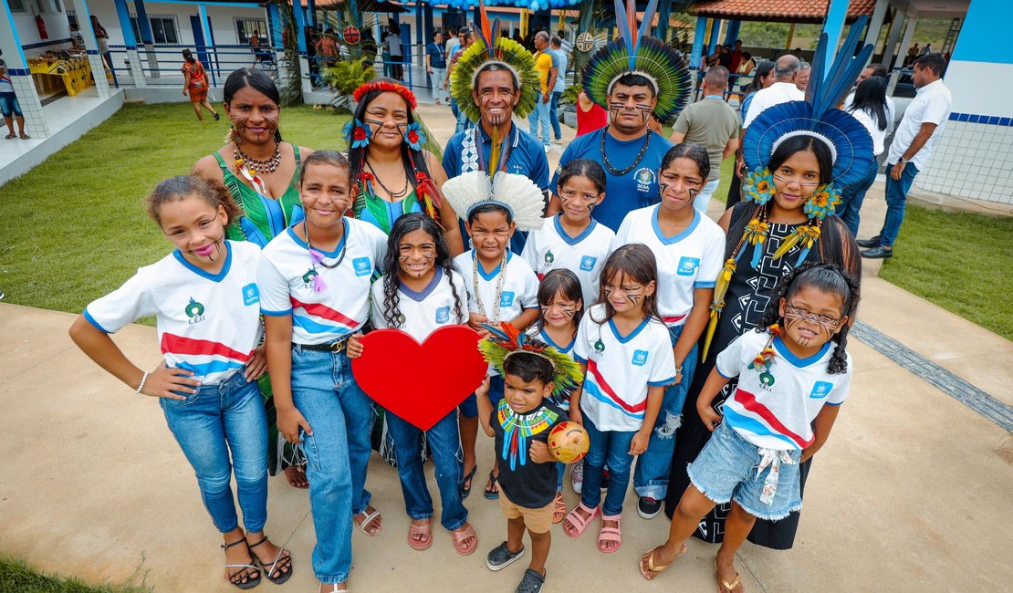Alagoas investe R$ 52 milhões em escolas para elevar média de estudo de povos indígenas