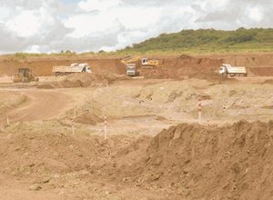 Mais de 1 milhão de toneladas de material já foram movimentadas em mina no Agreste 